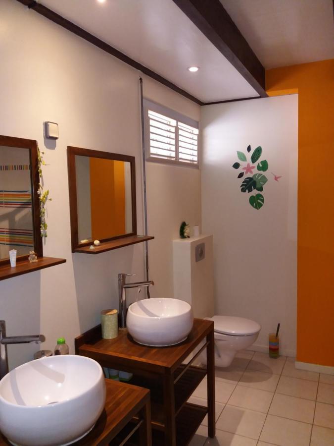 Chambre D'Hote Et Loft Dans Maison De Charme Piscine A Debordement La Villa Gialla Schoelcher Εξωτερικό φωτογραφία
